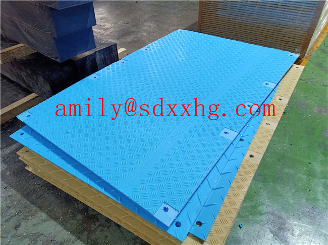 Flame retardant HDPE paving slab