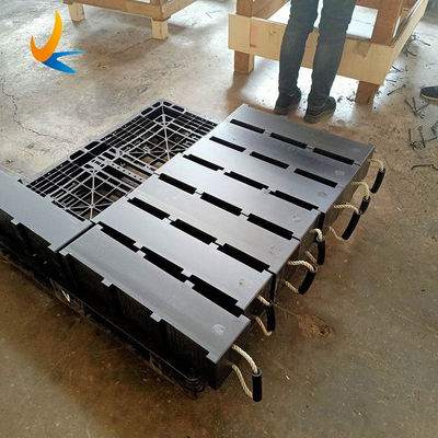Customize Outrigger Supported Big Grip Cribbing Blocks for Heavy Crane