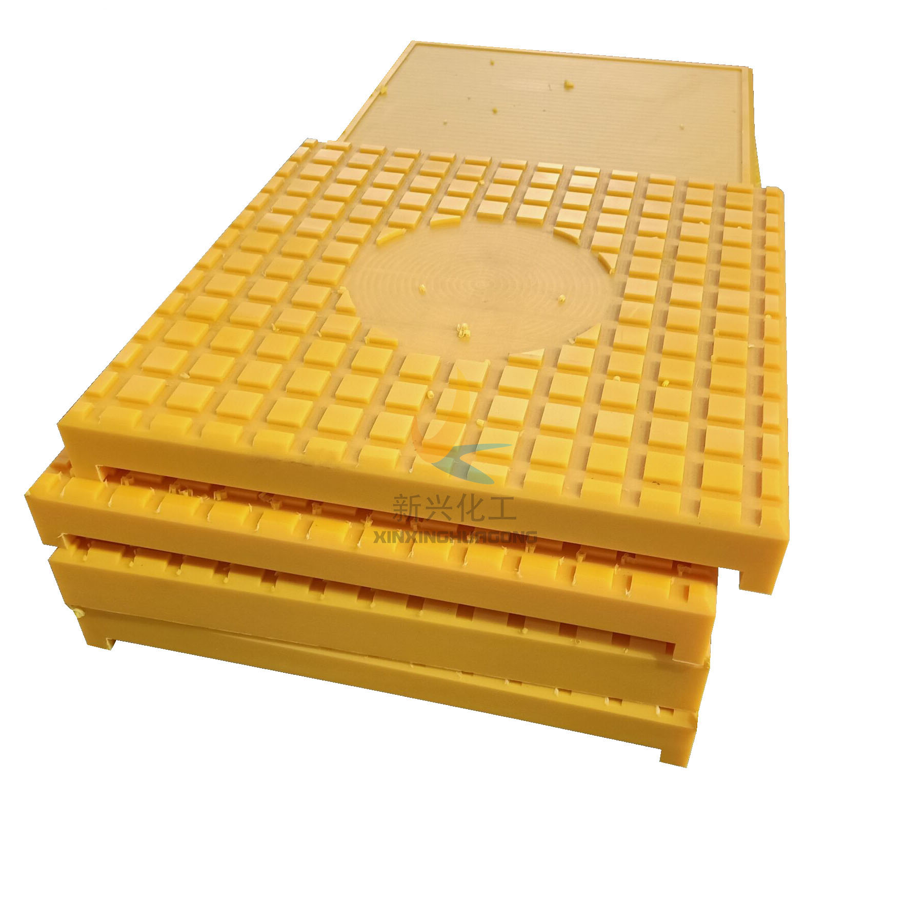 Heavy Duty Polymer UHMWPE Crane Outrigger Super Stacker Cribbing Block Set