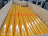 Extrued Yellow HDPE 300 polyethylene Rod 