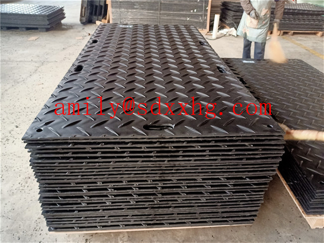 Temporary Trackway HDPE Road Mat Mobile Crane Ground Mat