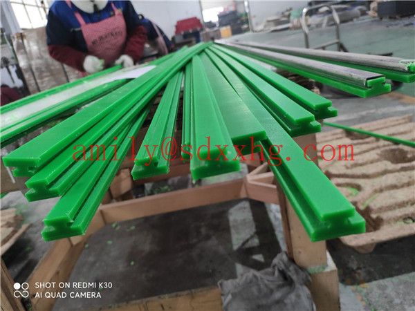  Conveyor UHMW-PE Plastic Guide Rail / Slide Way