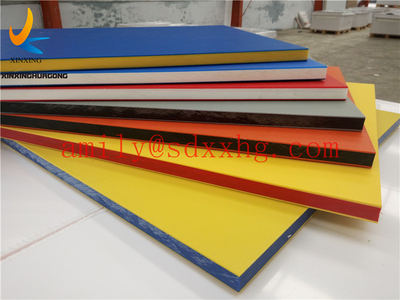 Anti-UV Extruded matte hdpe machinable plastic sheet for playground