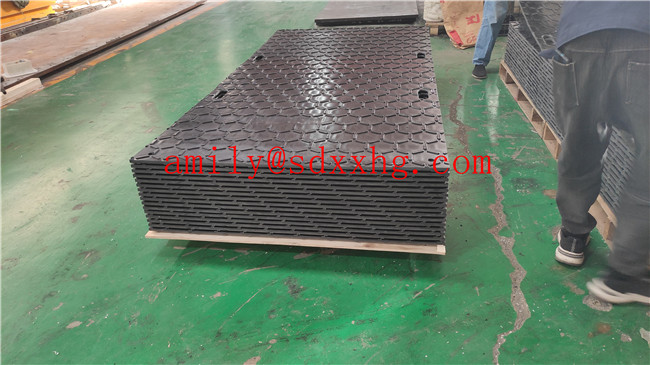 1/2 ' Thickness XINXING HDPE Ground Protection Ground Protection Mat/Floor/Rubber/Plastics/Car/Door/Non-Slip Mat for Driveway Guard Paver Mats